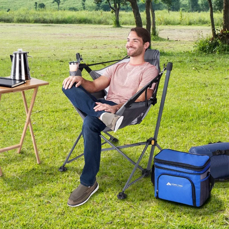 Ozark Trail Reclining Mesh Hammock Chair Gray made with
