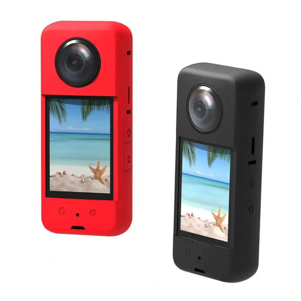 

Camera Protection Case Practical Easy Installation Comfortable Touch Double Protection Easy to Carry Action Camera Case