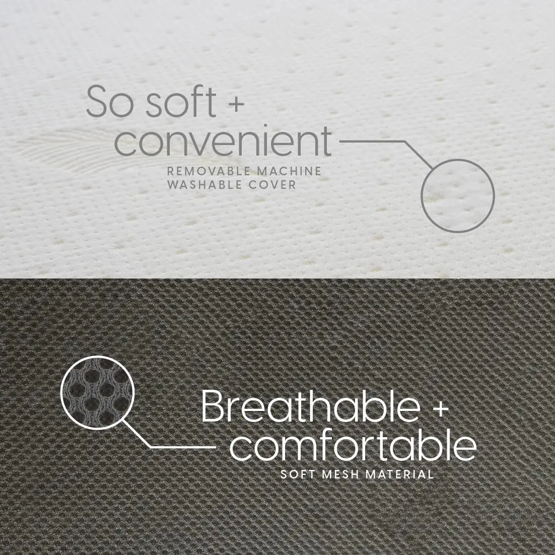 Premium Trifold Mattress for Queen Size Bed, 6 inch Memory Foam Mattress with Washable Cover - Portable and Foldable Design 5