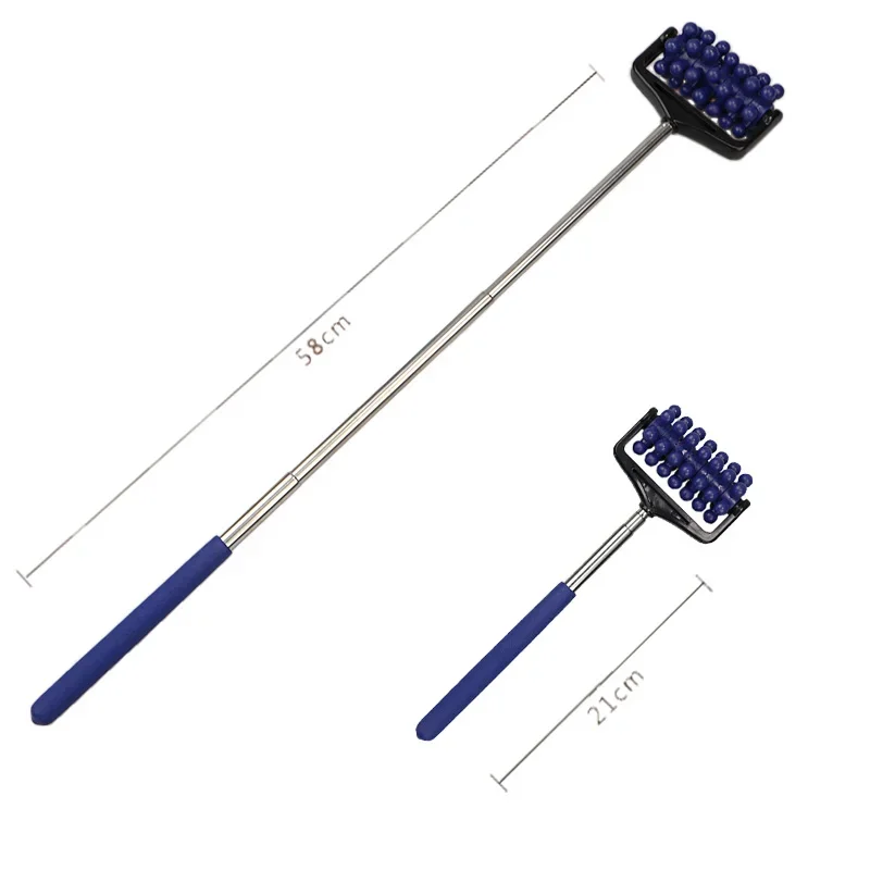 Multi Back Scratcher Telescopic Massage Case Adjustable Handy Stainless Steel Pen Clip Pocket Scratching Kit Dragon Claw 21-58cm