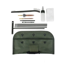 Kit de limpieza de pistola de Rifle. 30cal, Kit de Herramientas de limpieza de caza de 7,62mm, Kit de limpieza de Rifle de 10 piezas, para el 22LR, .223, .257, etc.