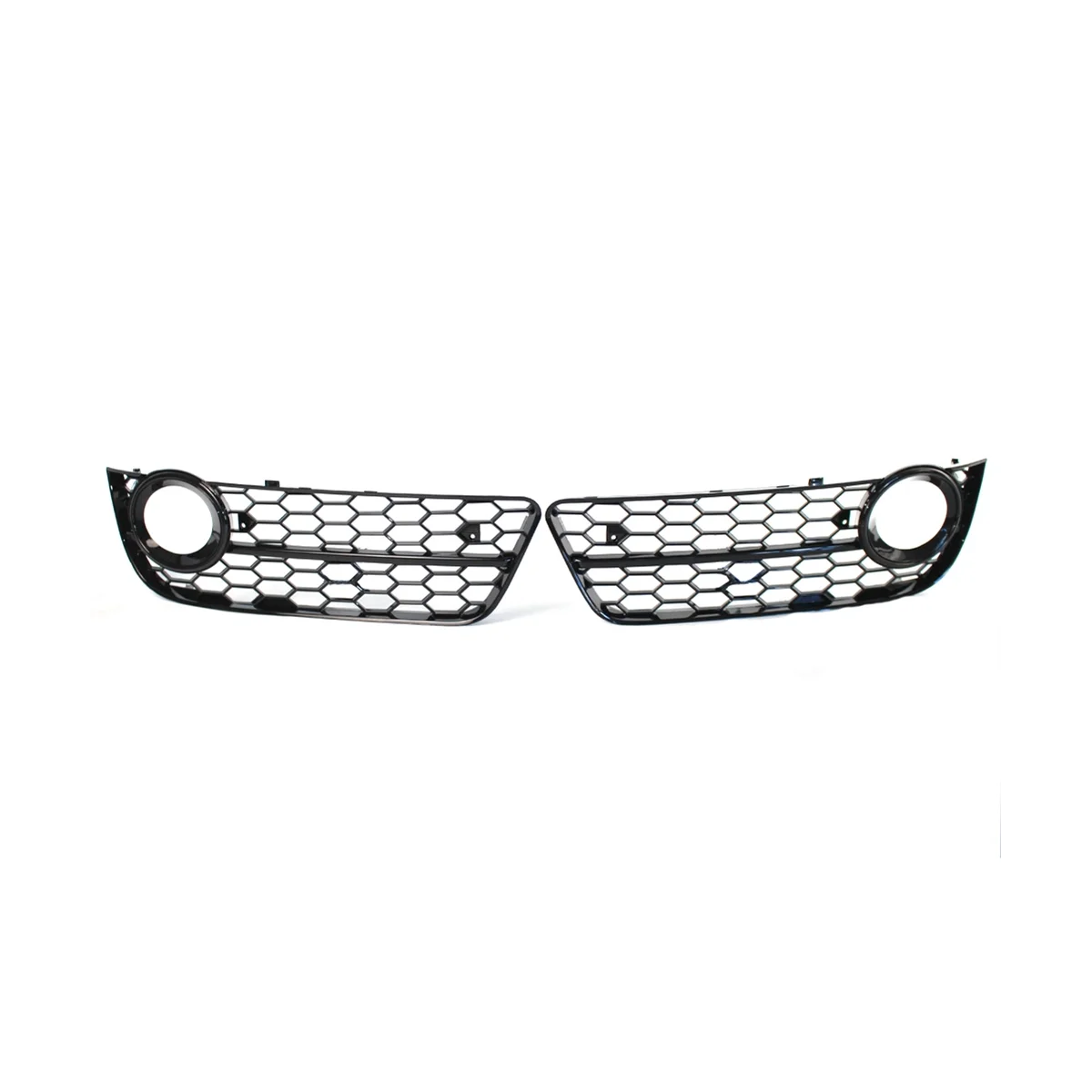 

1Pair Car Front Grille Grill Lower Bumper Fog Light Cover Trim for Audi A5 Coupe/Sportback 08-11 Cabriolet 10-11 B