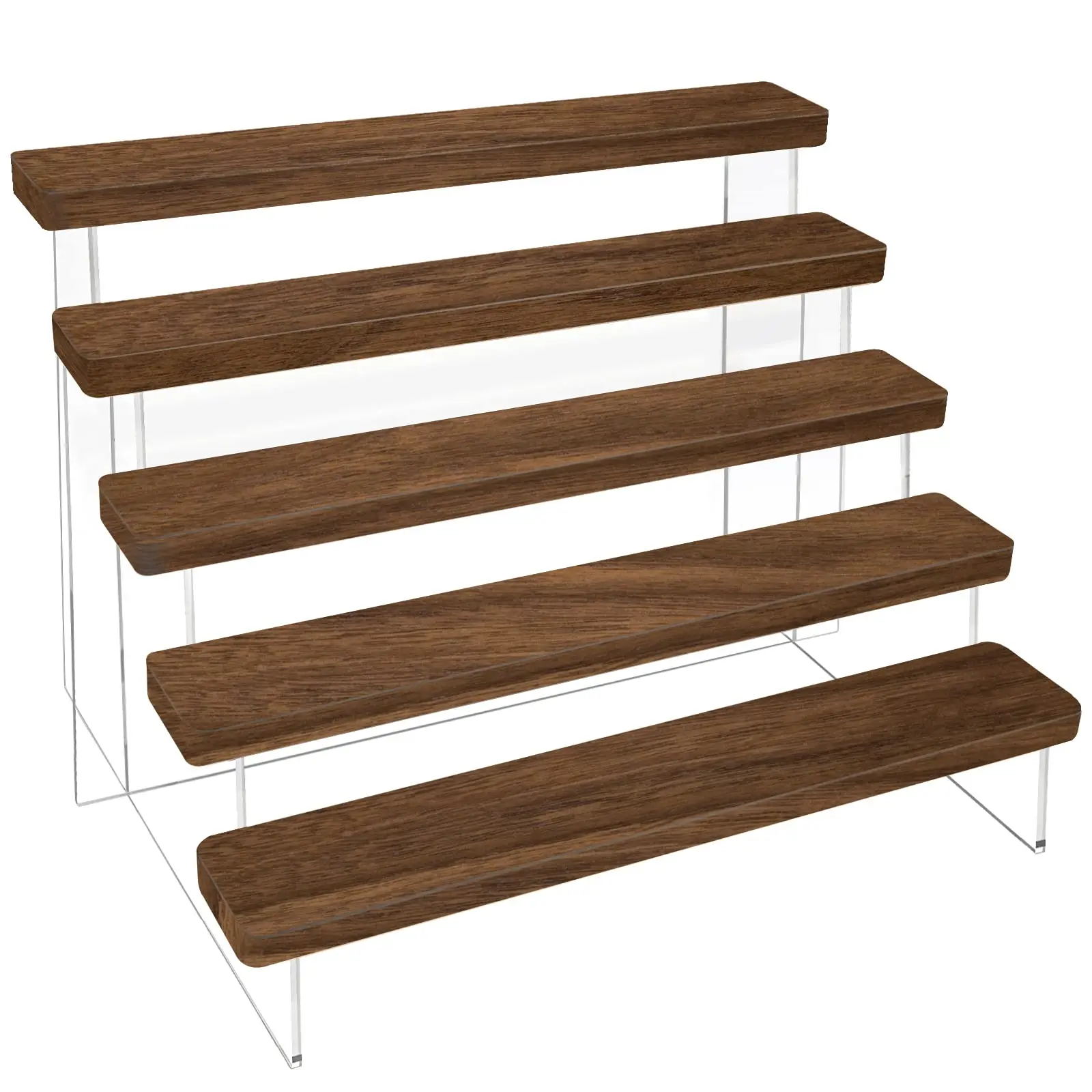 Houten Display Riser Stand voor figuren, parfum, nagellak, verzamelobjecten Organizer Step kopen vanaf een prijs van 19