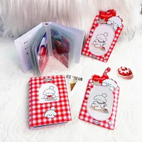 3 inch PVC Photocard Holder Cartoon Cute Puppy Student ID Bus Card Case INS Idol Small Card Protector Photo Sleeves Card Holder 2