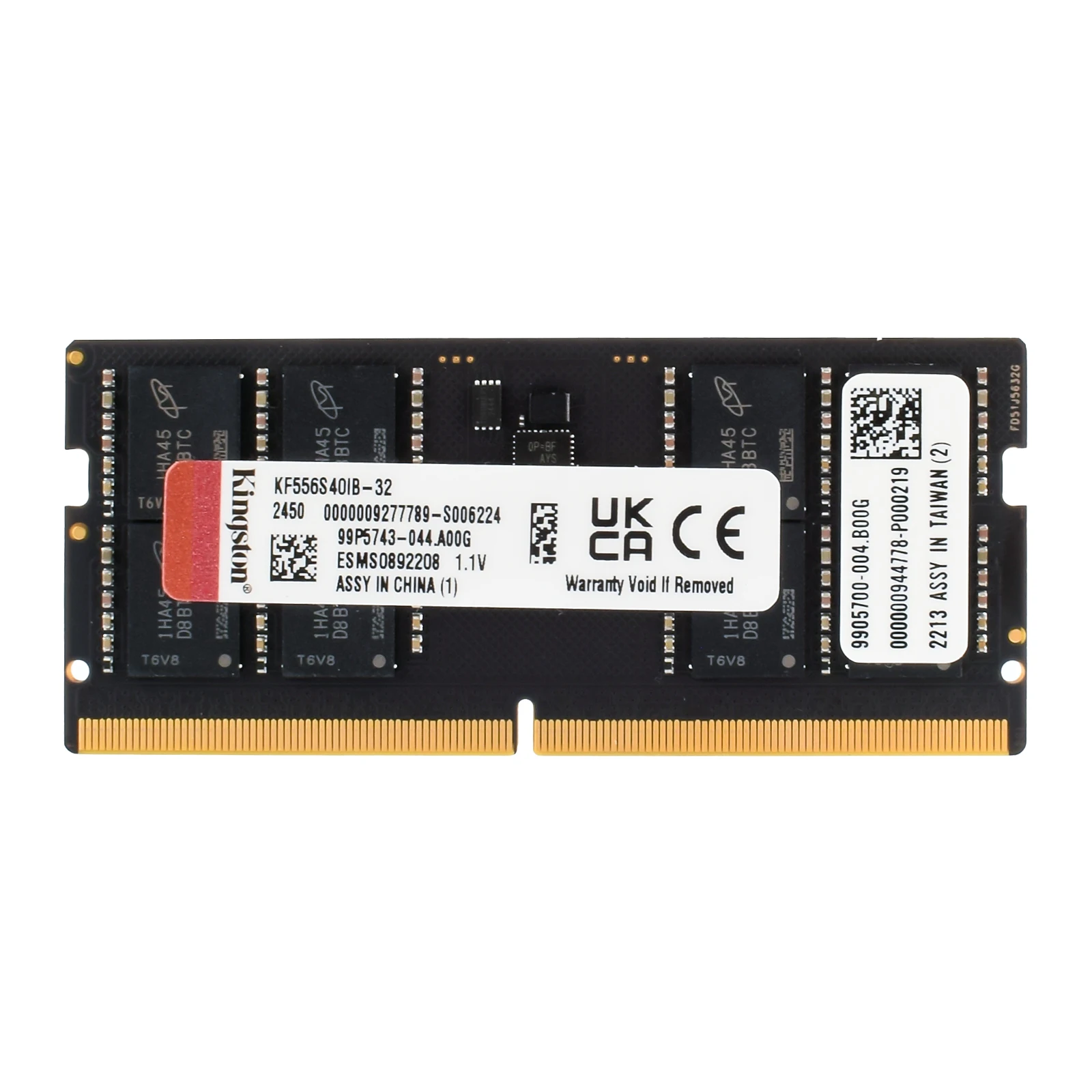 Notebook Ram Memory Kingston FURY Impact DDR5 RAM 32 16 8GB 5600MHz 4800 5200MHz SODIMM 260Pin PC5-34800 41600 44800 DDR5 Notebook RAM