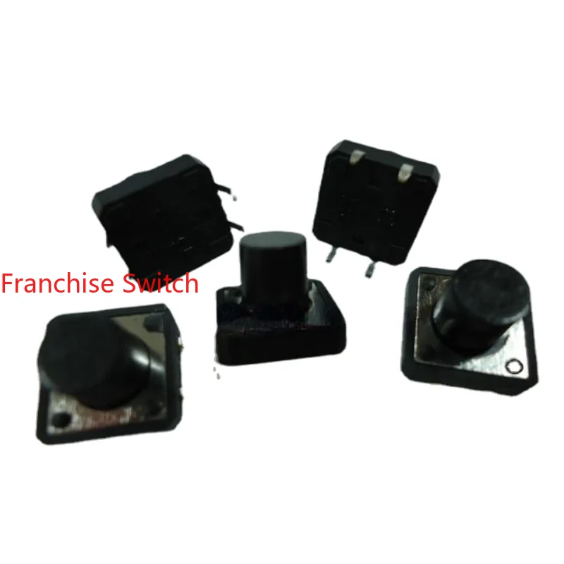 

10PCS TouchThe Key Switch 12x12x9.5, And Four Feet Are Directly Inserted Into Touch Imported Shrapnel From Stock.