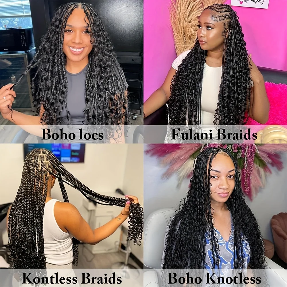 Bulk Braiding Hair Human hair Deep Wave Unprocessed No Weft Boho Braids Human Hair Bulk Extensions Brazilian Remy