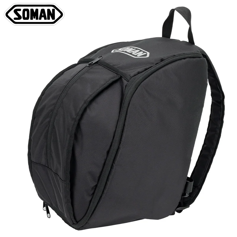 

SOMAN Cycling Backpack Anti Splashing Motorcycle Helmet Bag All Season Motorcycle Bag TKB-02 Suitable for Men and Women