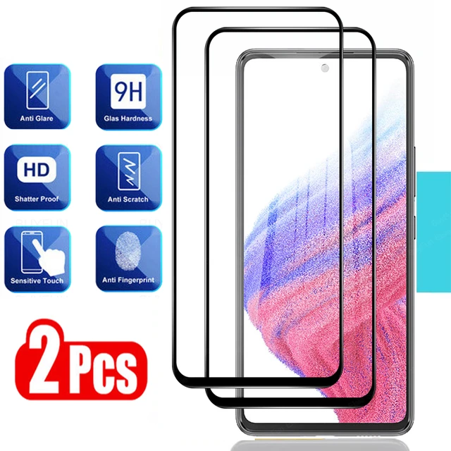 verre trempé pour samsung a53 a52 a72 a51 a52s film de verre pour