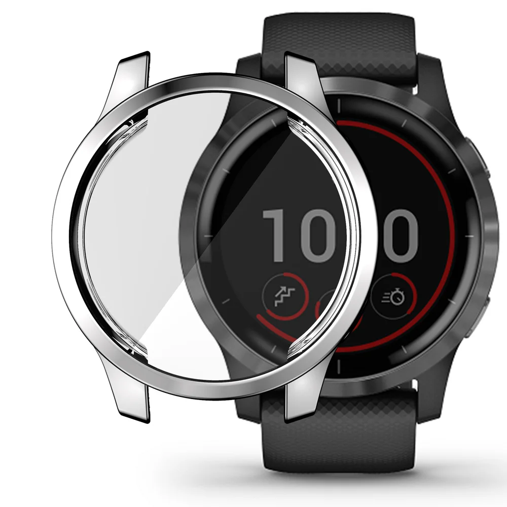 All-Around Plating TPU Smart Watch Bumper Cover and Protector Case
