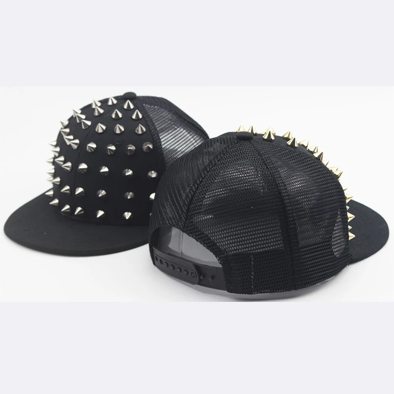 Rivet Punk Snapback Cap 3