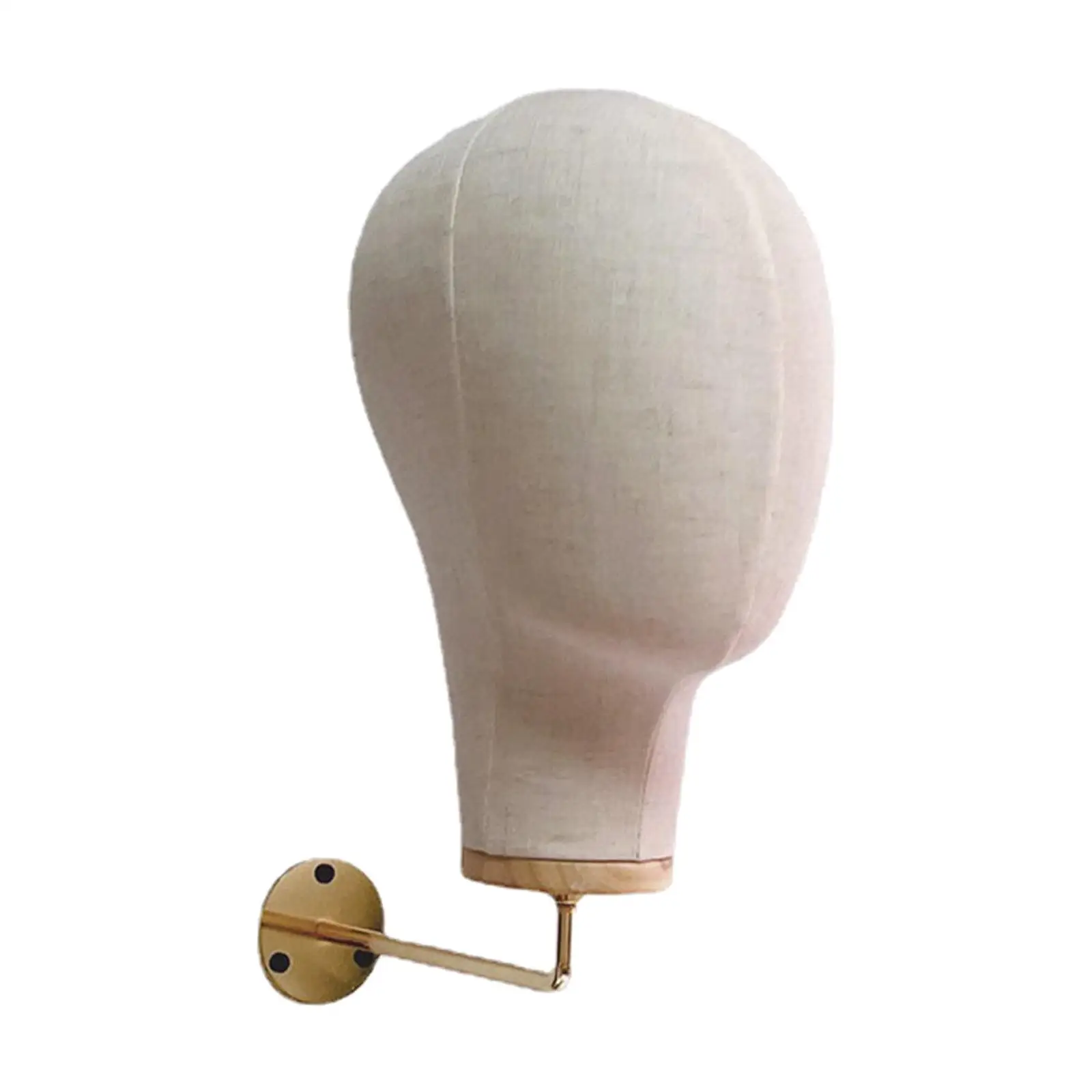 Mannequin Head Model Hat Holder Display for Shopping Mall Barbershop Men Wall Mounted Caps Storage Rack