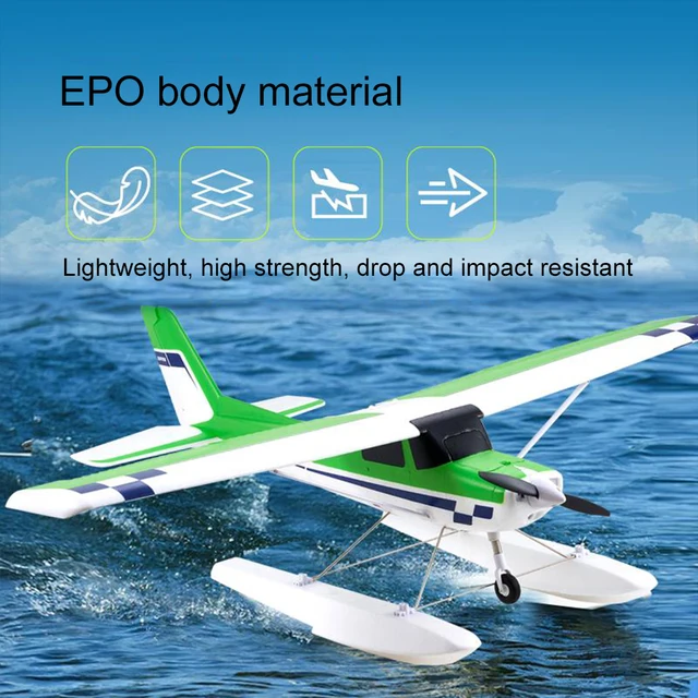 V2 FMS 1220mm PNP/RTF RC Aircraft Simulation Fixed Wing Model With Reflex V3 RC Aircraft Fit Novice RC Plane Water Practice 4