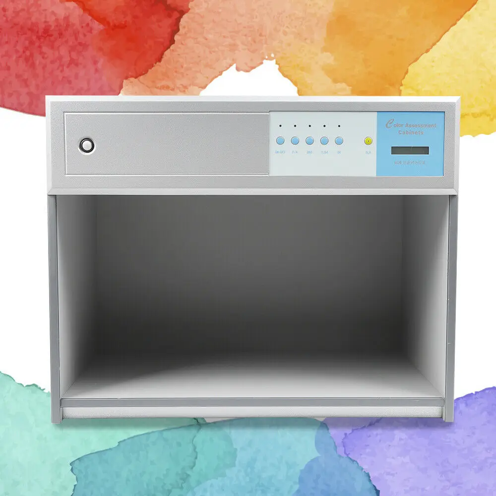 

Color Matching Light Box Light Test Booth Industrial Color Assessment Cabinet 4-Light Sources Light Box