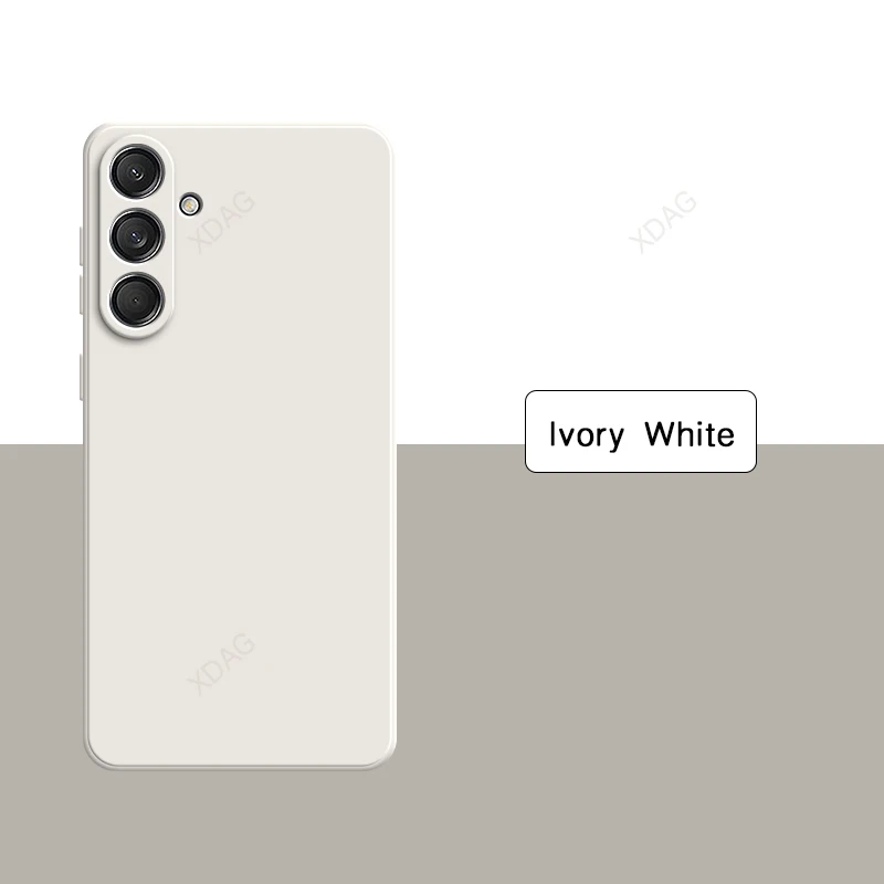 Premium Liquid Silicone Soft Phone Case - High Quality Original Back Cover