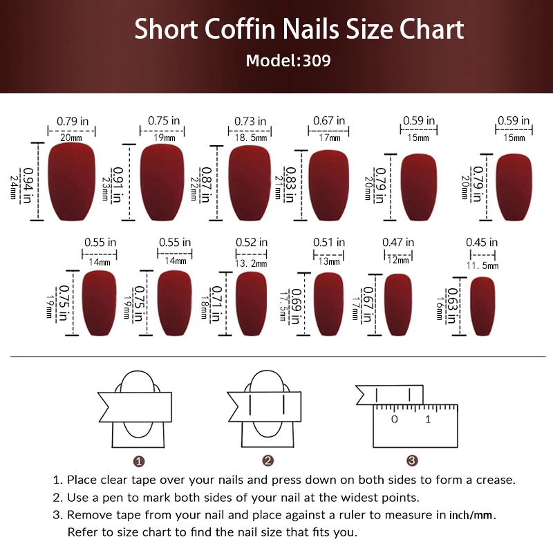 24 Pcs Ballerina Press On Nails Pink Gradient Fake Nails Glossy Artificial Finger Manicure Reusable False for Women