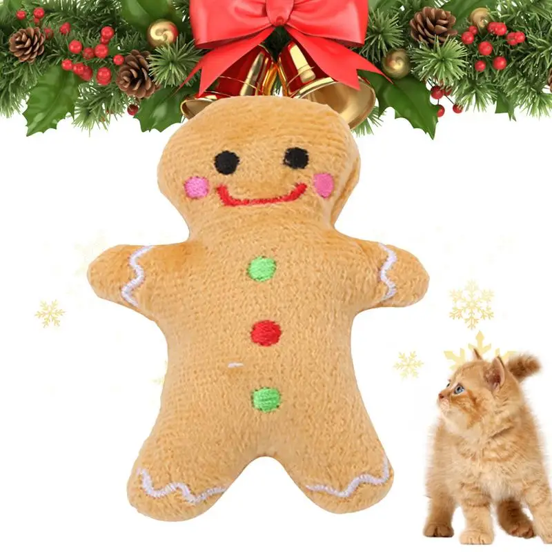 

Gingerbread Stuffed Animal Plush Toy Baby Appease Doll Biscuits Man Pillow Cushion Gingerbread home decor Toy For Children Gift