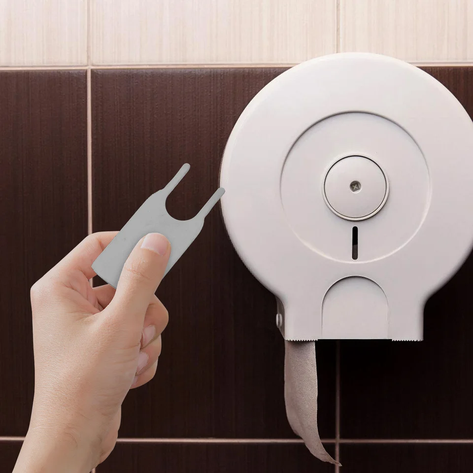 thumbnail: QEQSHQO 6 Universele Sleutels - Voor Papieren Handdoekdispensers En Rolhouders