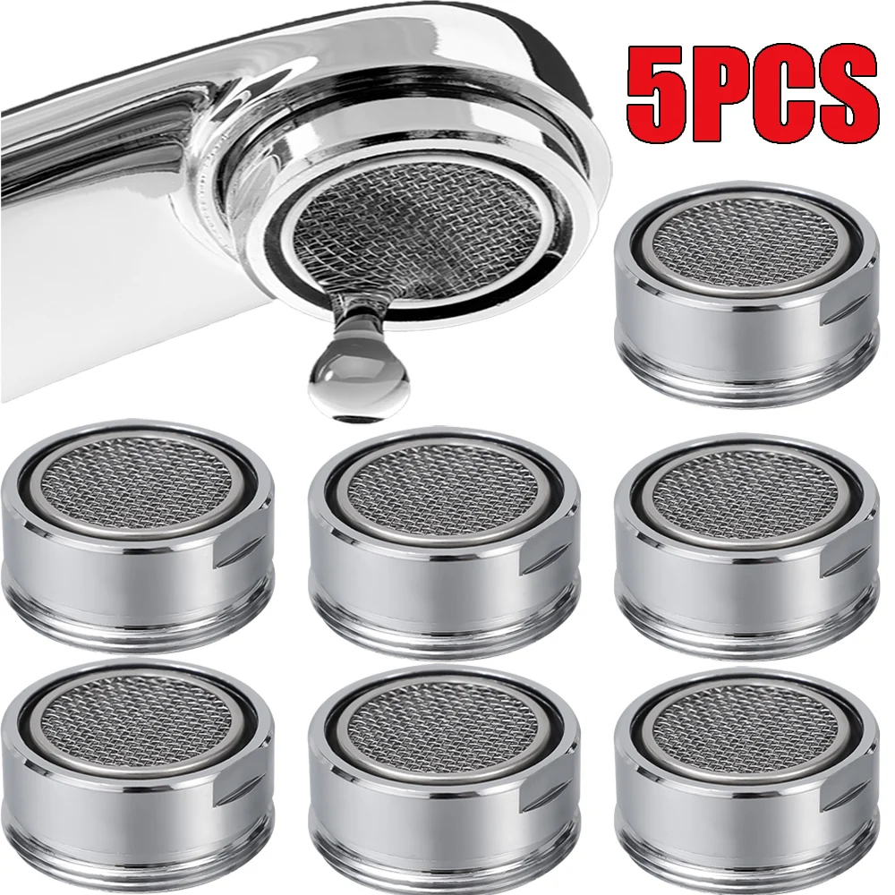 

5/1PCS Faucet Bubbler Brass Thickened Faucet Outlets Kitchen Sink Filter Tips Inner Core Aerators Home Improvement Accessories