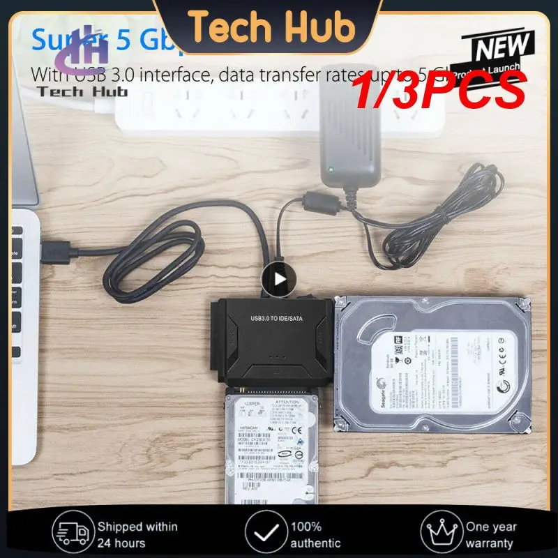 

1/3 шт. ультра-Восстанавливающий преобразователь USB 3,0 Sata HDD SSD кабель для передачи данных SATA адаптер