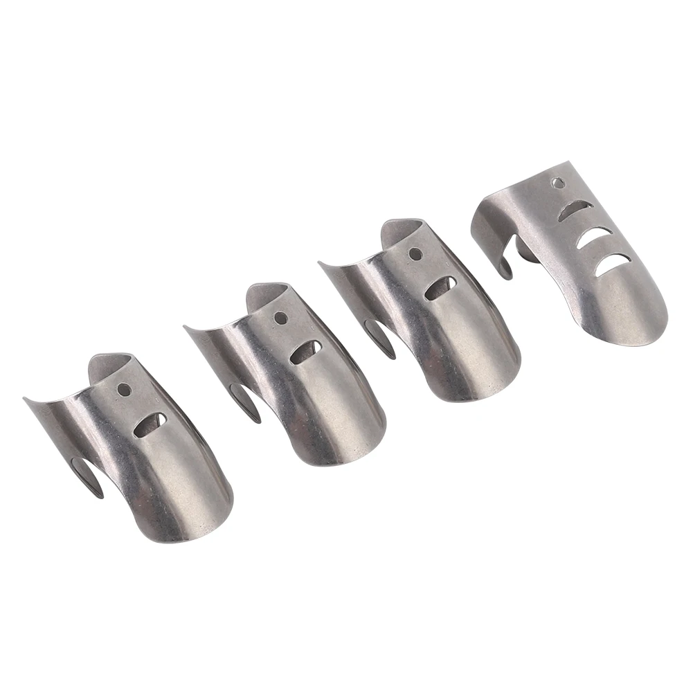 4pcs/Set Stainless Steel Finger Protector for Cooking
