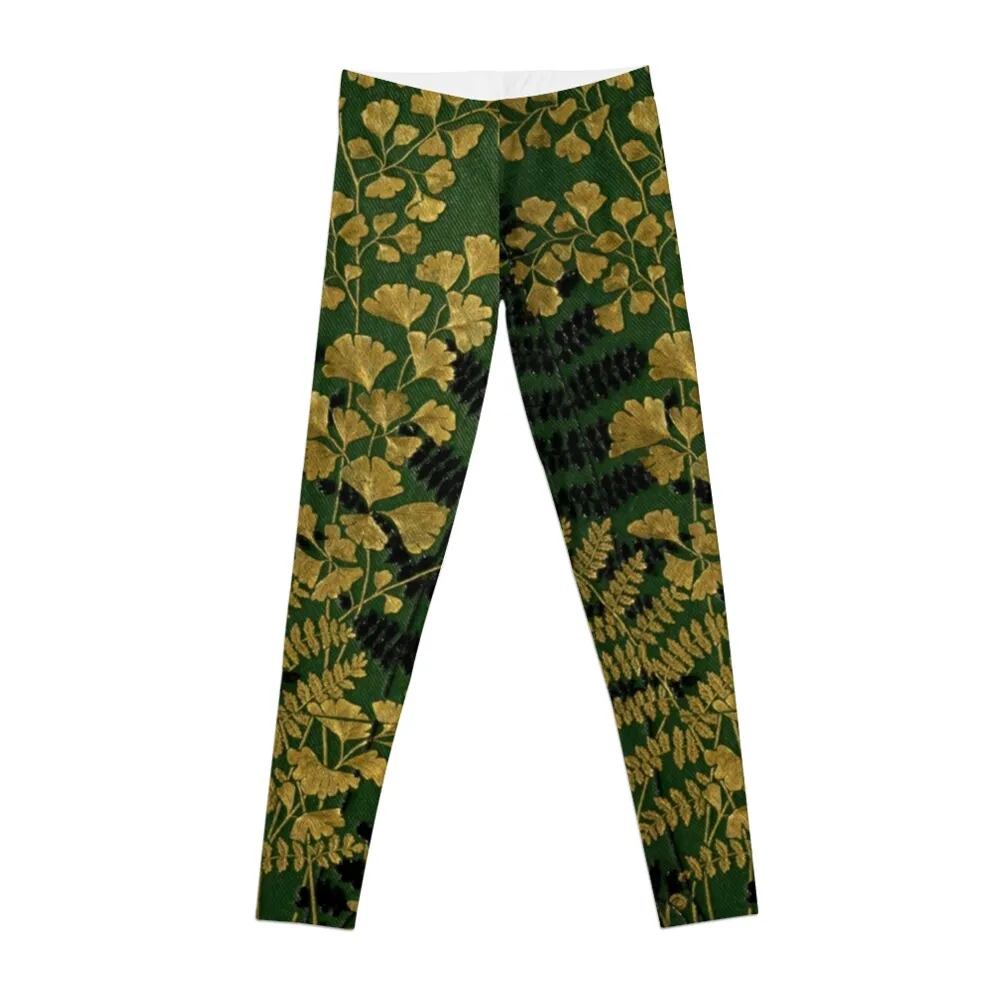 

Victorian Ferns Leggings gym's clothing leggins push up woman Womens Leggings