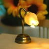 Hot 1/12 Scale Miniature Dollhouse Ceiling Lamp Wall Light Mini LED Lighting Desk Lamps Pretend Play Doll Furniture Accessories 3