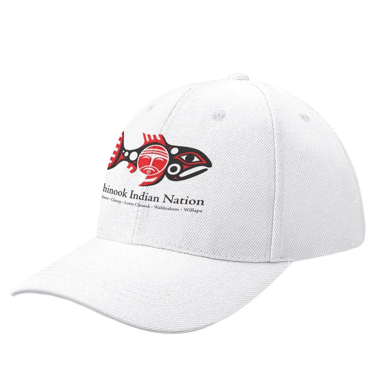 

Chinook Indian Nation Tribal Logo, horizontal Baseball Cap derby hat birthday party hats Ball Cap Cap For Men Women'S