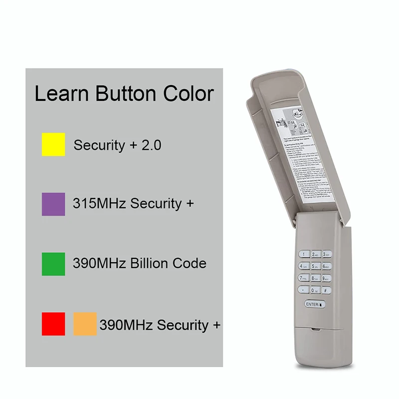 877MAX Wireless Keypad Keyless Garage Door Opener Entry System 376LM 377LM 877LM 971LM 977LM 878MAX Remote Control 2