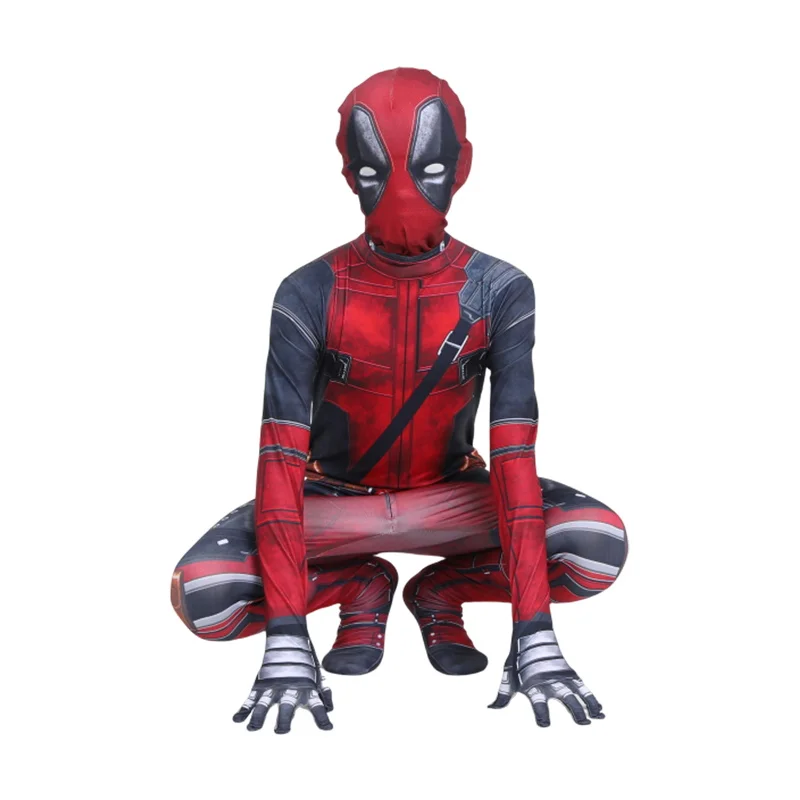 Dead Cosplay Pool Cosplay Kid Costume Child Superhero Roleplay