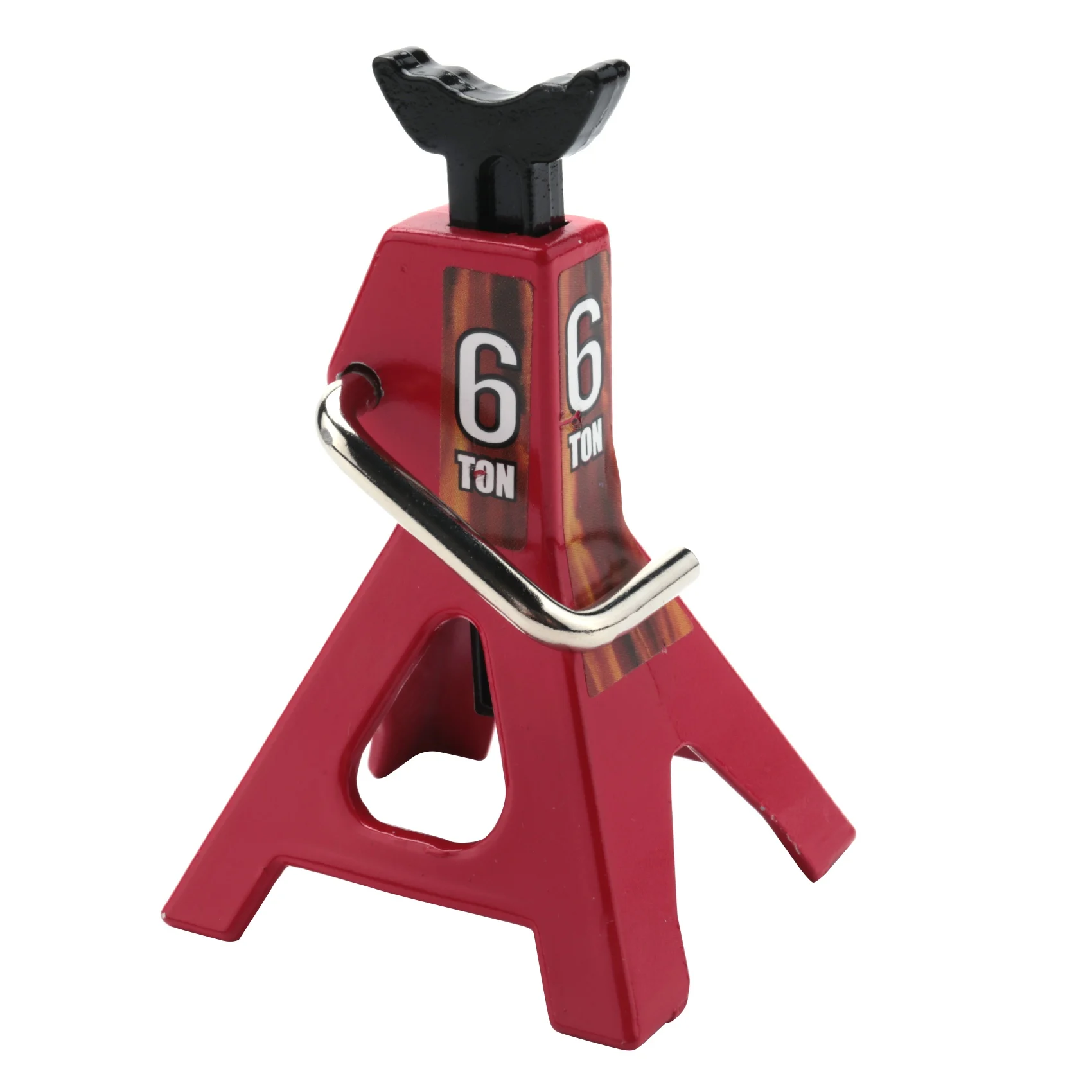 1 Pz Rc Cars Metal 3/6 Ton Scale Jack Stand Strumento Regolabile In Altezza Per 1/10 Rc Crawler Truck Car Trx4 Axial Scx10 6 Ton