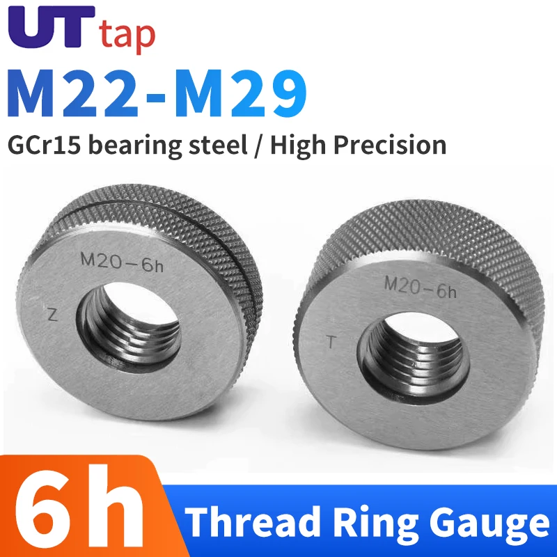 Go Ut Machine UT TAP 1SET(1*GO+1*NOGO) 6h M22-M29 Standard Metric Fine Tooth Thread ...