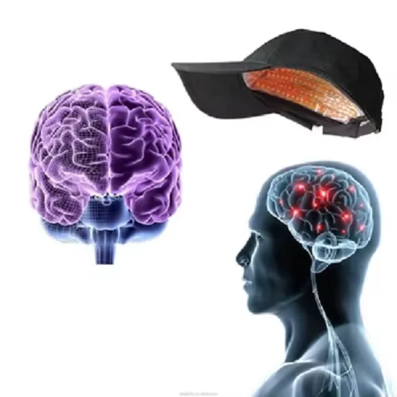 1070nm Led Helmet Natural Treatment for Stroke Parkinson Alzheimer Depression Infrared Light Brain Photobiomodulation