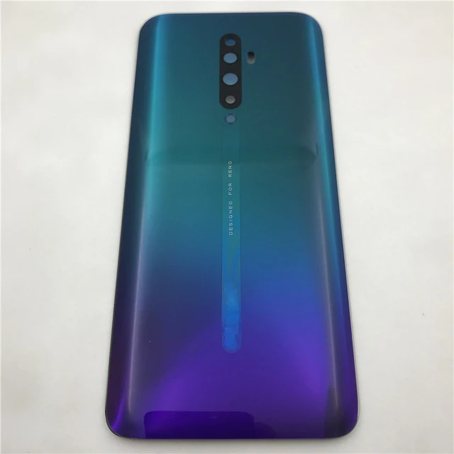 후면 배터리 커버 문짝 하우징 케이스, 후면 유리 수리 부품, Oppo Reno Z / Reno 2 / Reno 2Z Reno2 Z F