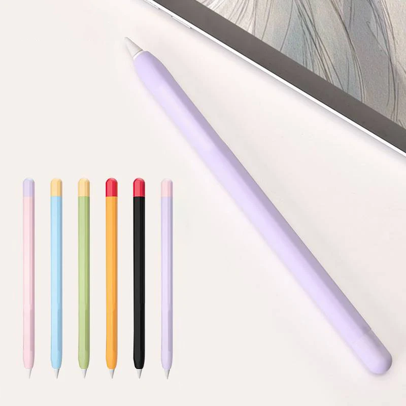 Soft Silicone Protective Cover For iPad Stylus Pen