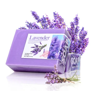 Natural Organic Lavender Essential Oil Handmade Soap | Cleansing, Refreshing & Oil Control Bath Bar 1