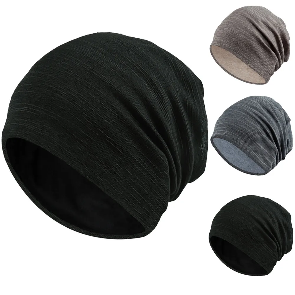 Unisex Men Women Solid Color Beanies Hedging Cap Knit Knitted Cotton Fabric Oversize Hip-hop Caps Bonnet Hat Breathable Hats | Аксессуары