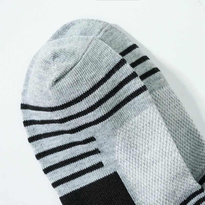 Chaussettes de sport en coton pour hommes, 5 paires/lot, haute qualité, cheville, respirantes, douces et confortables, courtes, à la mode, quatre saisons, 4 Styles_voghion.com