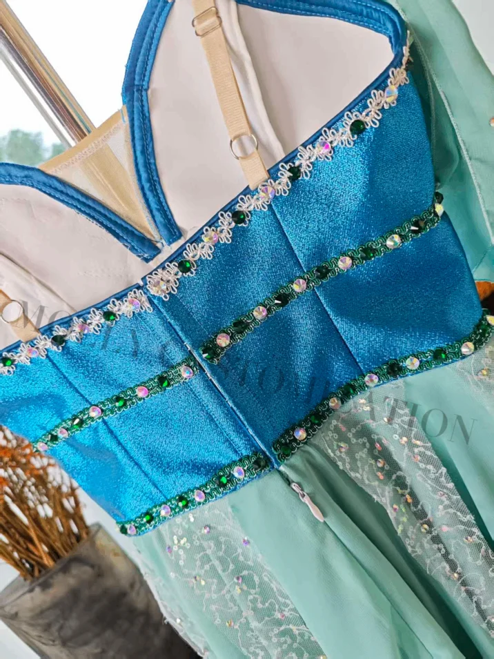 Neues maßgeschneidertes Ballett-Performance-Schleierkleid mit Piraten-Tchaikowsky-Variationen für Erwachsene und Kinder – Detail 6
