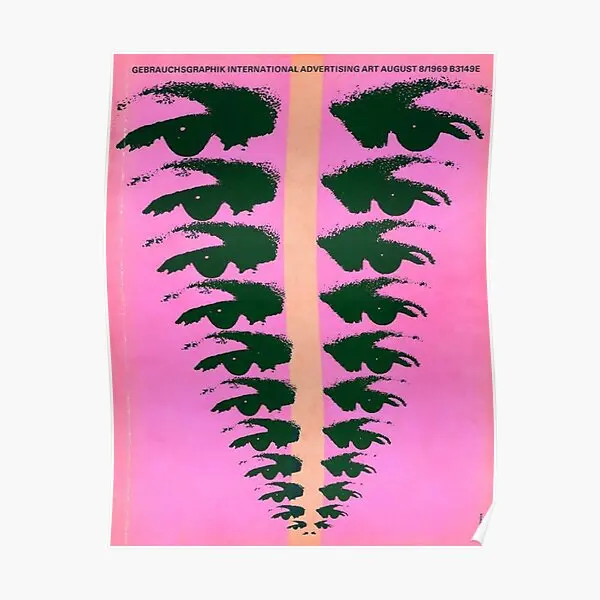 

Eyes Pink Vintage Poster Poster Print Picture Vintage Home Painting Modern Art Mural Room Decor Wall Funny Decoration No Frame