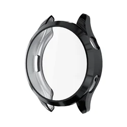 Soft TPU All - Around Protective Bumper Cover for Smartwatch - Screen Protector Case and Accessories (Black)