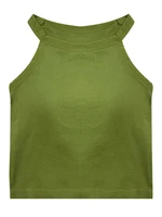 Women's Small Strap Vest Outdoor Wear Summer Beautiful Ba Sports Yoga Hanging Ne Top with Chest Pad Matching Underwear - Image 5