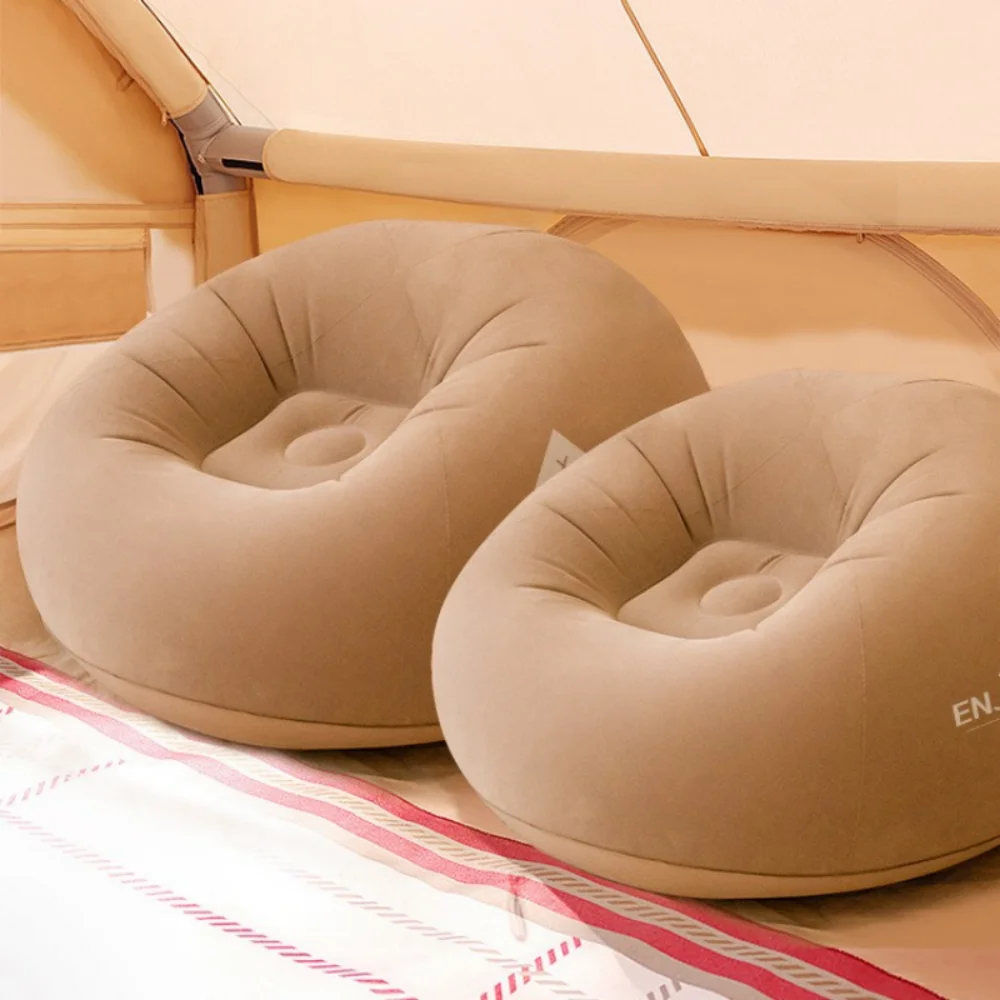 

Camping Inflatable Sofa Spherical Portable Air Mattress Bed Lazy Lunch Lounger Leisure Outdoor Automatic Inflatable Sofa New
