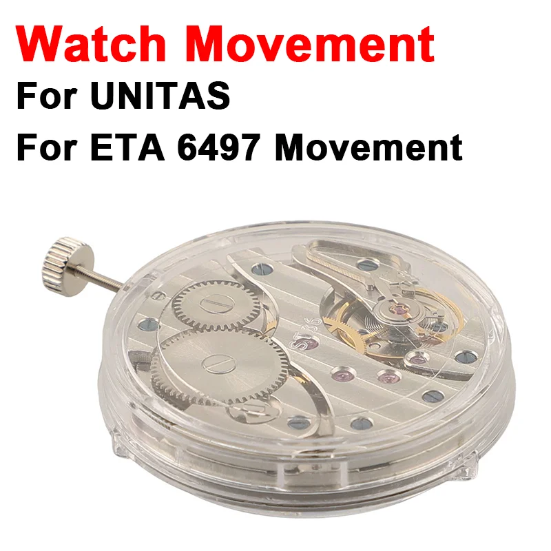 17 Jewels Watch Movement Clone Movement For UNITAS 6497 Hand