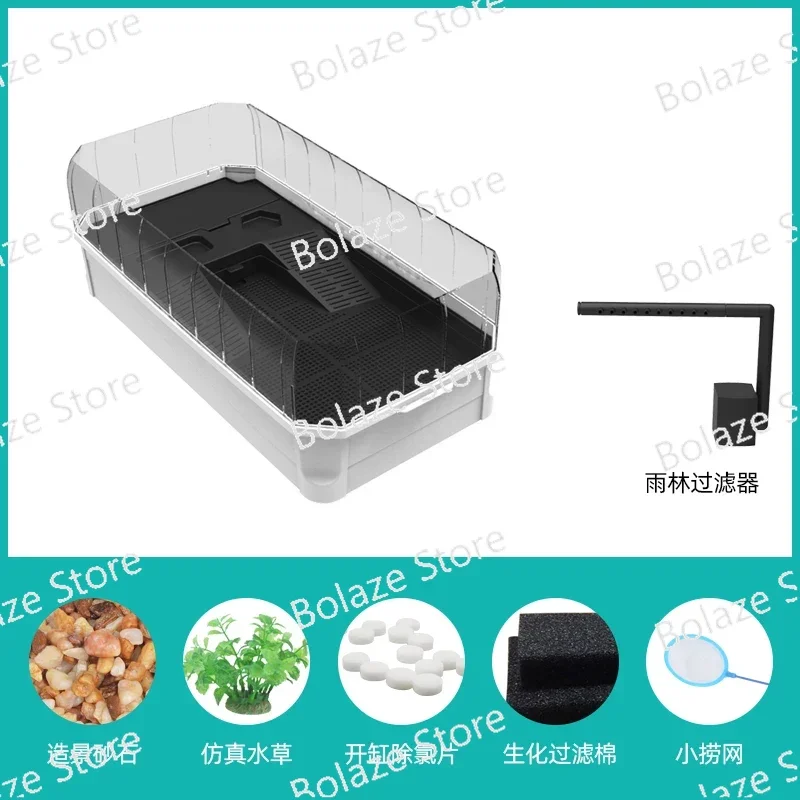 

Large Scale Landscape, Ecological Water Tank, Villa Breeding Box, Family Specific Turtle Box with Sunlit Deck Turtle Tank