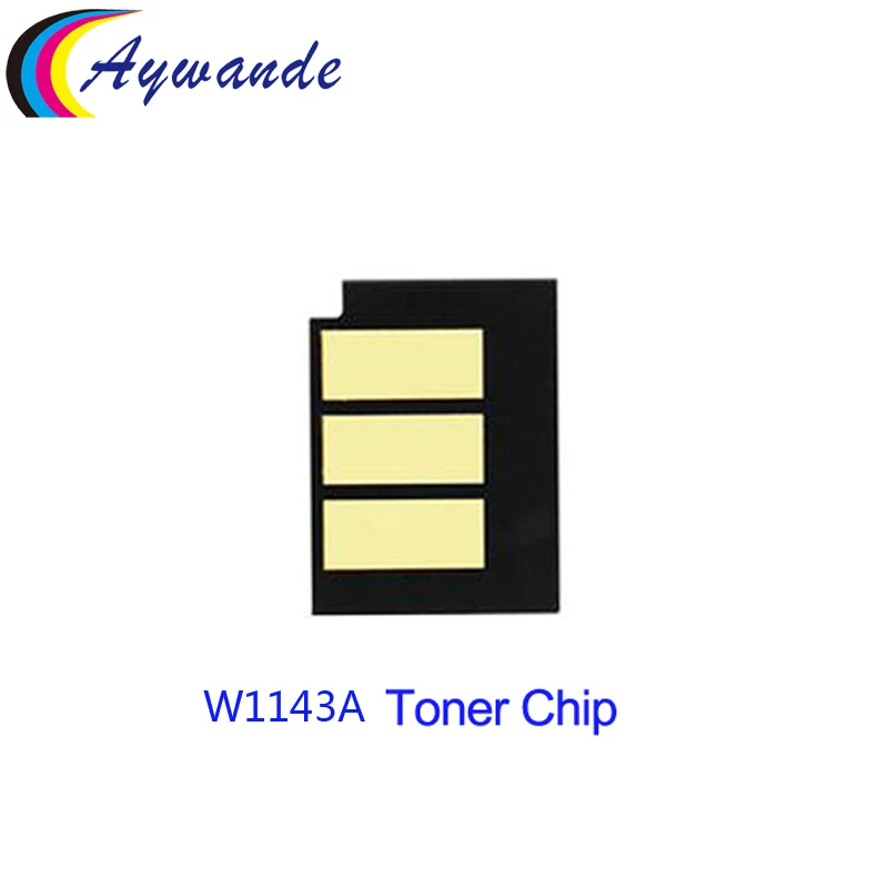 1x W1143A toner chip W1144A drum chip for HP Neverstop Laser 1000n 1001nw MFP 1200mw 1202w 1202nw