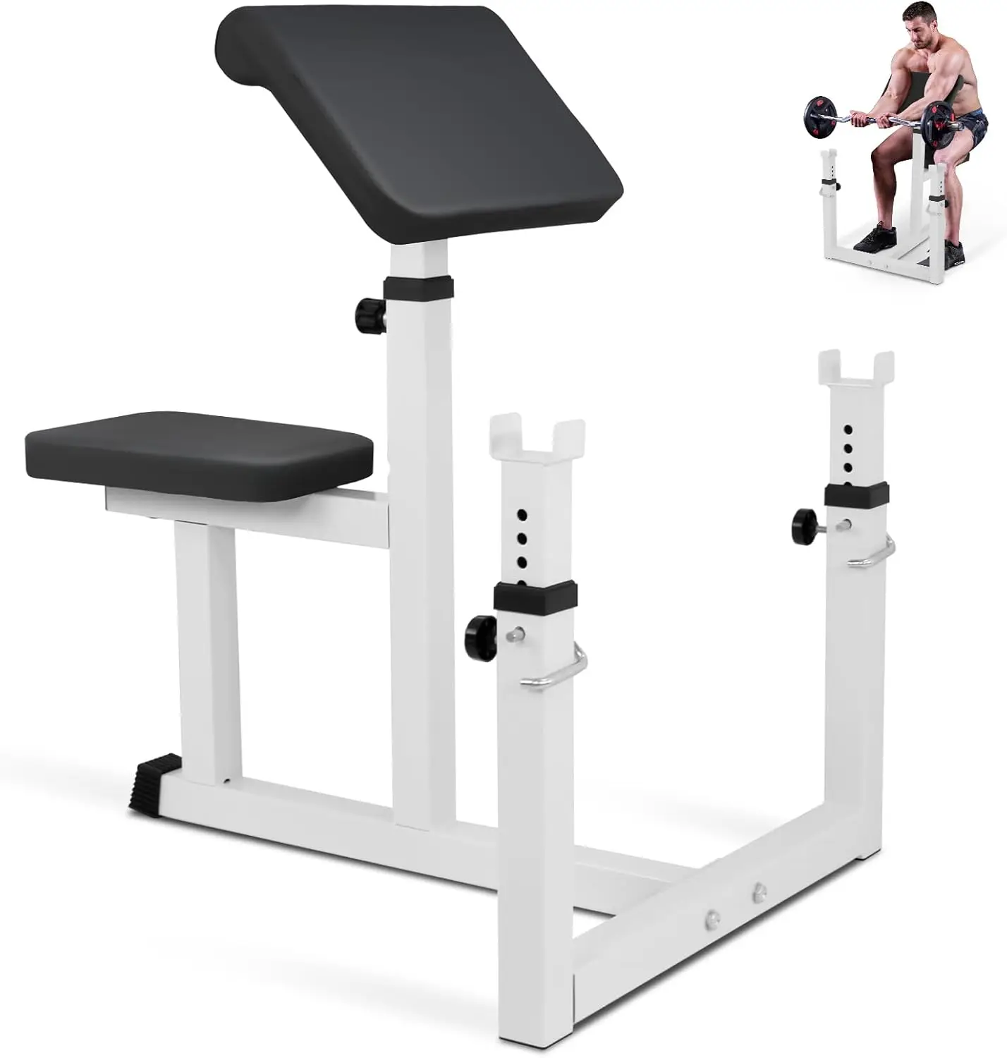 Preacher Curl Bench for Arm Isolation