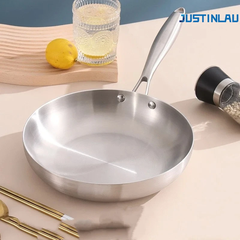 Stainless Steel Non Stick Frying Pan for Gas Stove and Induction Cooker