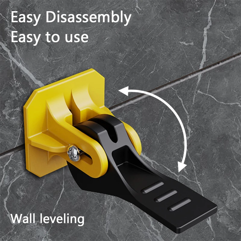 Tile Leveling Adjuster System Reusable Tile Installation Tool Kit Set Leveler Spacers Building Floor Leveling Compounds tile spacers tile leveling clips tile leveling tools