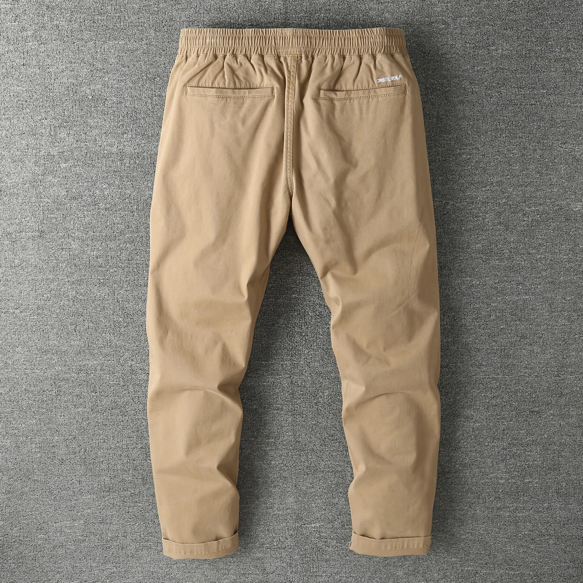 Autumn New Men's Casual Pants, Cotton Camouflage Cargo Pants, Plus Size Loose Outdoor Hiking Pants
